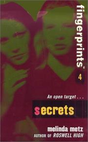 Cover of Fingerprints #4 by Melinda Metz