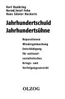 Cover of: Jahrhundertschuld, Jahrhundertsühne