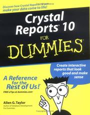 Cover of: Crystal Reports 10 For Dummies