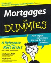 Cover of: Mortgages for dummies