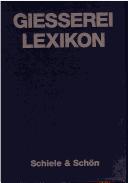 Cover of: Gießerei- Lexikon 2001. by Ernst Brunhuber, Stephan Hasse