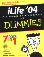 Cover of: iLife '04 all-in-one desk reference for dummies