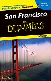 San Francisco For Dummies by Paula Tevis