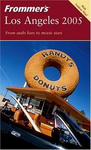 Cover of: Frommer's Los Angeles 2005 (Frommer's Complete) by Matthew Richard Poole