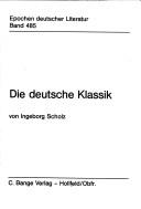 Cover of: Die deutsche Klassik.