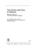 Cover of: New Events and Facts in Diabetes (Frontiers in Diabetes)