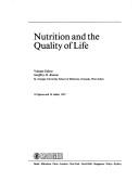 Cover of: Nutritional Problems and Education: Selected Topics (World Review of Nutrition and Dietetics)