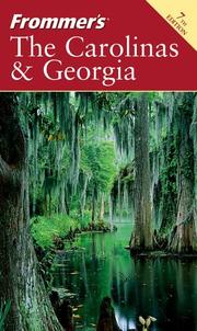 Cover of: Frommer's The Carolinas & Georgia (Frommer's Complete)