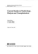 Cover of Current Studies in Nephrology, Dialysis and Transplantation