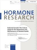 Cover of: Pubertal Growth: The Critical Stage for the Attainment And Maintenance of Skeletal Health (Hormone Research 2006)