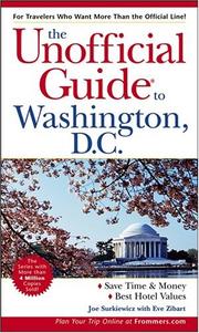 Cover of: The Unofficial Guide to Washington, D.C. (Unofficial Guides)
