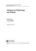 Cover of Advances in Nephrology and Dialysis