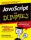 Cover of: JavaScript for dummies