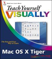 Cover of: Teach Yourself VISUALLY Mac OS X Tiger by Erick Tejkowski