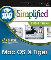 Cover of: Mac OS X Tiger: Top 100 Simplified Tips & Tricks