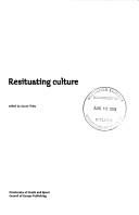 Cover of: Resituating culture