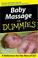 Cover of: Baby massage for dummies