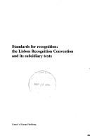 Standards for recognition