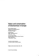 Cover of: Status and Conservation of Desmaninae in Europe (Nature and Environment)