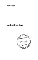 Animal Welfare (Ethical Eye) by Council of Europe.