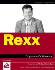 Cover of: Rexx Programmer's Reference (Programmer to Programmer)