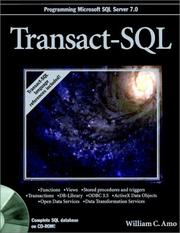 Cover of: Transact-SQL by William C. Amo, William C. Amo