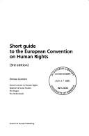 Cover of: Short Guide to the European Convention on Human Rights (Human Rights and Democracy)