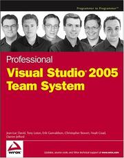 Cover of: Professional Visual studio team system