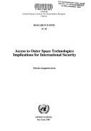 Access to outer space technologies by Péricles Gasparini Alves