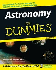Astronomy for dummies by Stephen P. Maran