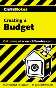 Cover of: Creating a Budget (Cliffs Notes) by Mercedes Bailey