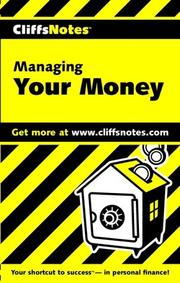 Cover of: Cliffsnotes Managing Your Money