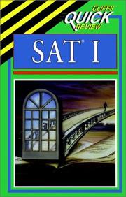 Cover of: SAT I (Cliffs Quick Review) by Jerry Bobrow