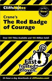 Cover of: CliffNotes Crane's The red badge of courage