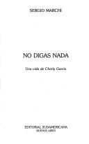 Cover of: No Digas NADA - Pocket