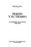 Cover of: Peron y su Tiempo Tomo I