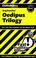 Cover of: CliffsNotes Sophocles' Oedipus trilogy