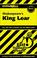 Cover of: CliffsNotes on Shakespeare's King Lear