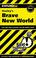 Cover of: Huxley's Brave New World (Cliffs Notes)