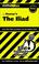 Cover of: CliffNotes on Homer's Iliad