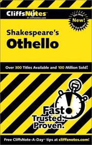 Cover of: Othello (Cliffs Notes) by Helen McCulloch, Gary Carey