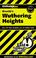 Cover of: CliffsNotes Brontës Wuthering Heights