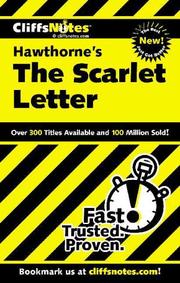 Cover of: CliffsNotes on Hawthorne's The scarlet letter by Susan Van Kirk