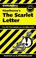 Cover of: CliffsNotes on Hawthorne's The scarlet letter