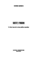 Cover of: Vote Fama