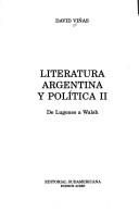 Cover of: Literatura argentina y política