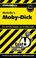 Cover of: Moby-Dick (Cliffs Notes)