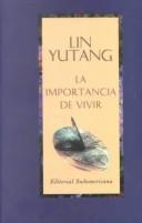 Cover of: La importancia de vivir