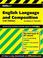 Cover of: CliffsAP English language and composition