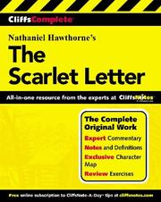 Cover of: The Scarlet Letter by Nathaniel Hawthorne